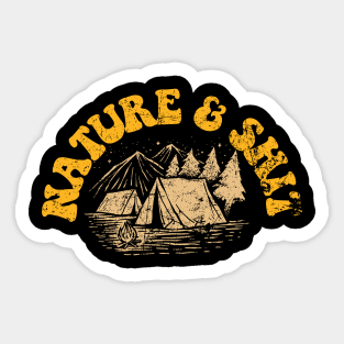 Nature & Shit Sticker